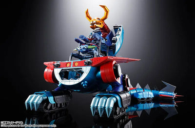 Soul of Chogokin GX-100 Gaiking & Daiku Maryu "Daiku Maryu Gaiking"ㅤ – Bandai Spirits – ActionFigureBrasil — ângulo diferente
