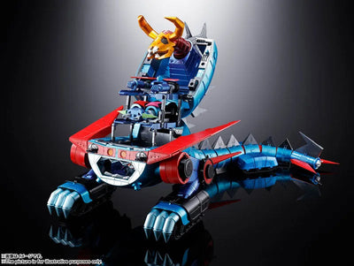 Soul of Chogokin GX-100 Gaiking & Daiku Maryu "Daiku Maryu Gaiking"ㅤ – Bandai Spirits – ActionFigureBrasil — detalhe do produto