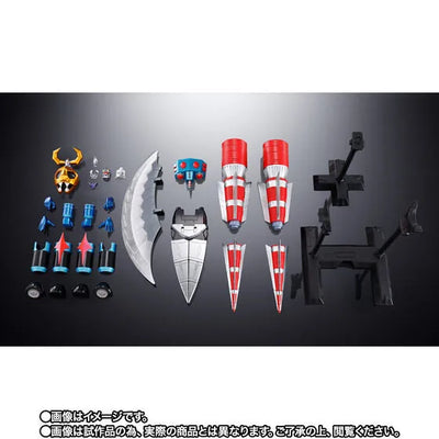 Soul of Chogokin GX-100 - Gaiking & Daikumaryu Power Up Option Set (Bandai) [Shop Exclusive]ㅤ – Bandai Spirits – ActionFigureBrasil — embalagem