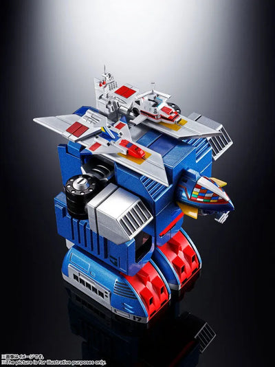 Soul of Chogokin GX-101 Daitetsujin 17 "Daitetsujin 17"ㅤ – Bandai Spirits – ActionFigureBrasil — com base expositora