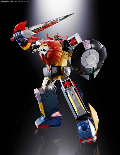 Soul of Chogokin GX-59R Mirai Robo Daltanious "Mirai Robo Daltanious"ㅤ – Bandai Spirits – ActionFigureBrasil — ângulo diferente