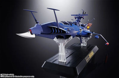 Soul of Chogokin GX-93 Pirate Spaceship the Arcadia "Space Pirate Captain Harlock"ㅤ – Bandai Spirits – ActionFigureBrasil — embalagem