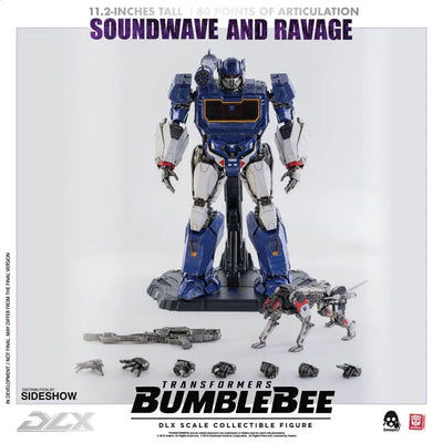 Soundwave & Ravage DLX – Threezero – ActionFigure Brasil — detalhe do produto
