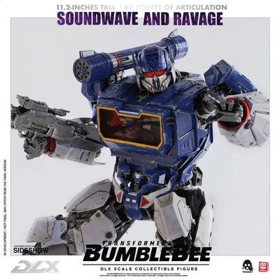 Soundwave & Ravage DLX – Threezero – ActionFigure Brasil — close