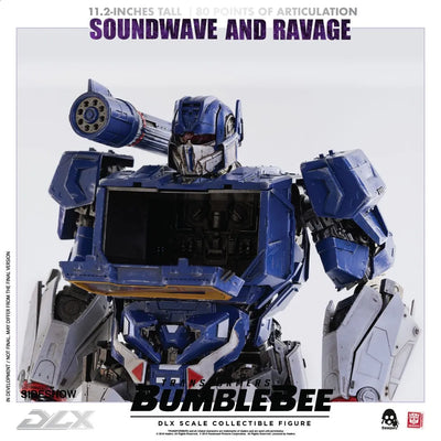 Soundwave & Ravage DLX – Threezero – ActionFigure Brasil — close
