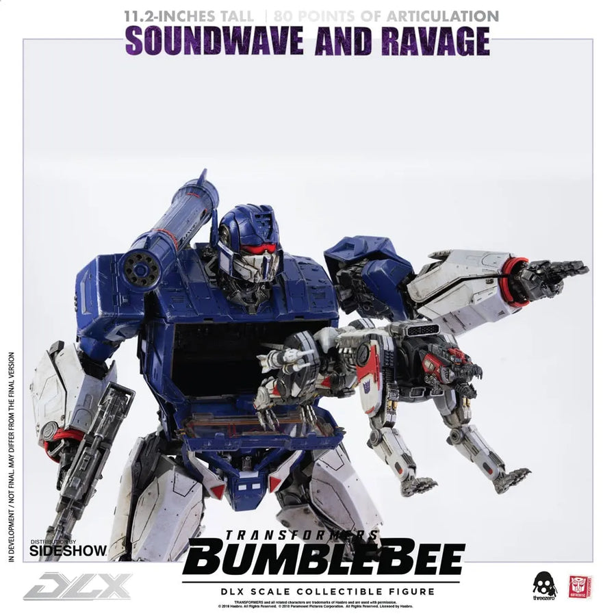 Soundwave & Ravage DLX – Threezero – ActionFigure Brasil