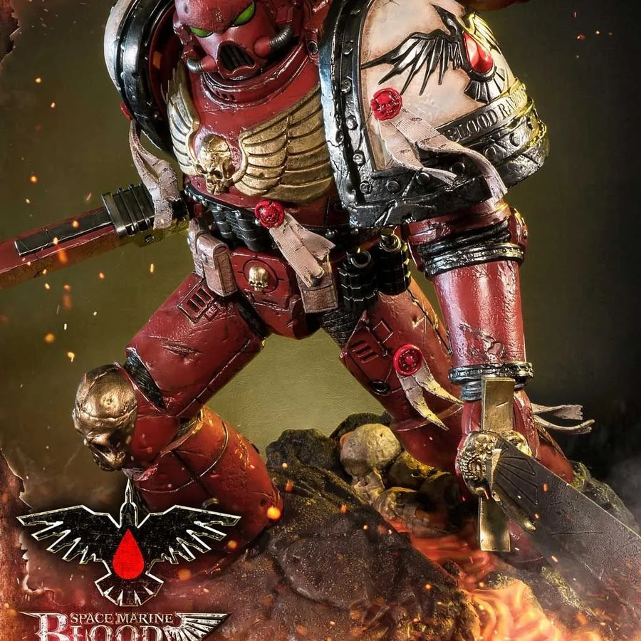 Space Marine Blood Ravens (Regular Version) Warhammer 40,000: Dawn of War III – Prime1Studio – ActionFigure Brasil