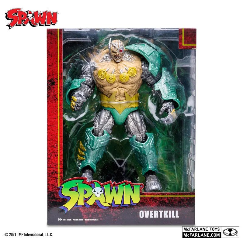 Spawn - Action Figure: Overtkillㅤ – McFarlane Toys – ActionFigureBrasil