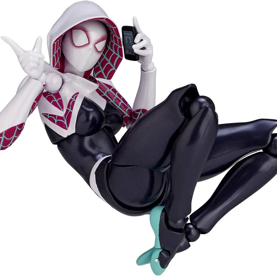 Spider-Gwen - Amazing Yamaguchi No.004 - Revoltech - 2022 Re-release (Kaiyodo)ㅤ – Kaiyodo – ActionFigureBrasil