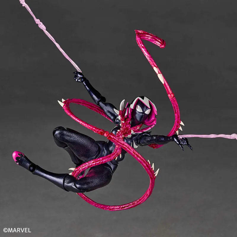 Spider-Gwen - Gwenom - Amazing Yamaguchi - Revoltech (Kaiyodo)ㅤ – Kaiyodo – ActionFigureBrasil