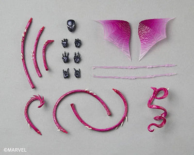 Spider-Gwen - Gwenom - Amazing Yamaguchi - Revoltech (Kaiyodo)ㅤ – Kaiyodo – ActionFigureBrasil — com base expositora