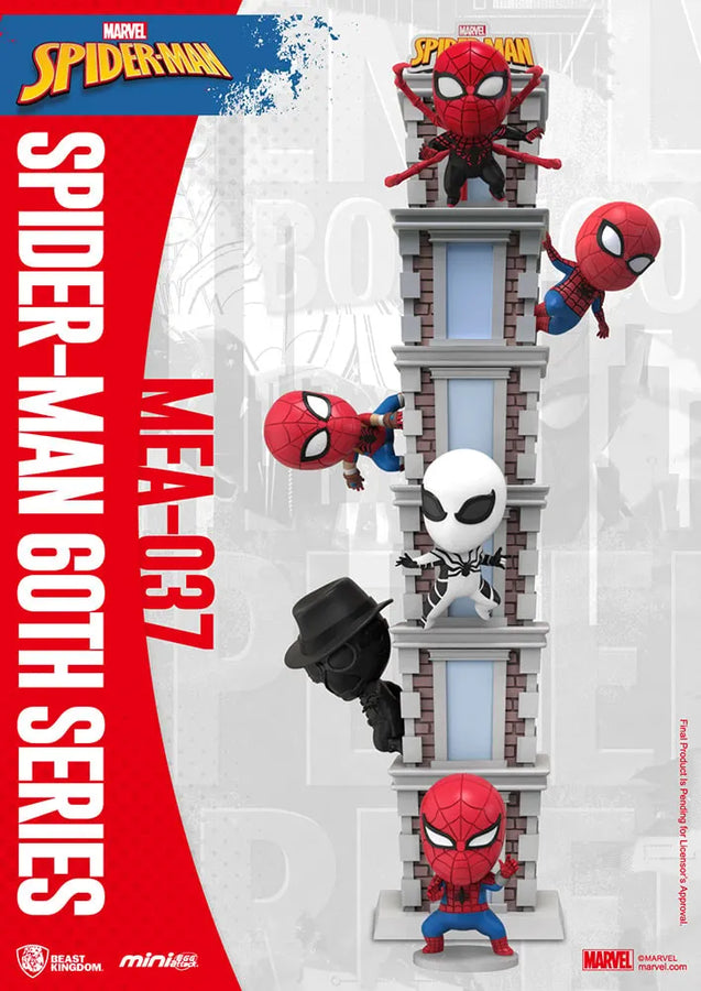 Spider-Man 60th Anniversary – Beast Kingdom – ActionFigure Brasil — acessórios