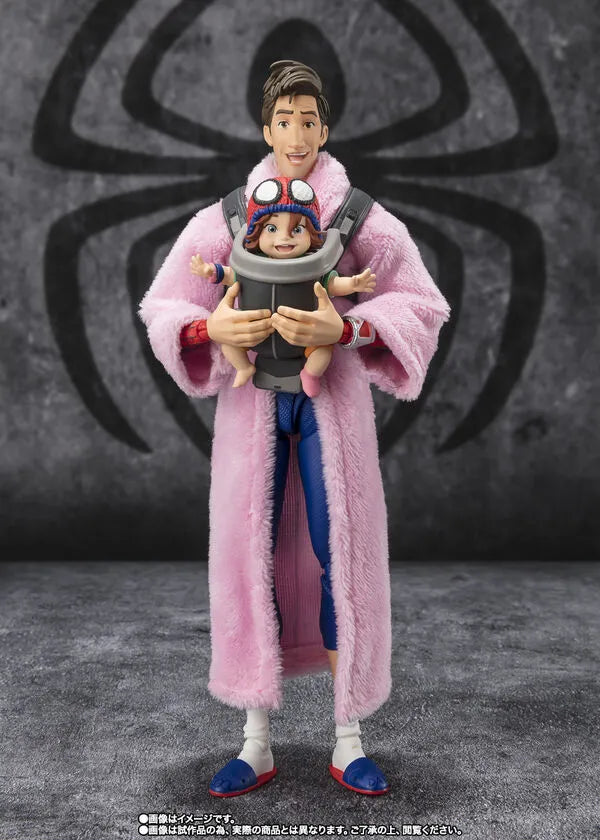 Spider-Man: Across the Spider-Verse - May Parker - Peter B. Parker - Spider-Man - S.H.Figuarts (Bandai Spirits) [Shop Exclusive]ㅤ – Bandai Spirits – ActionFigureBrasil