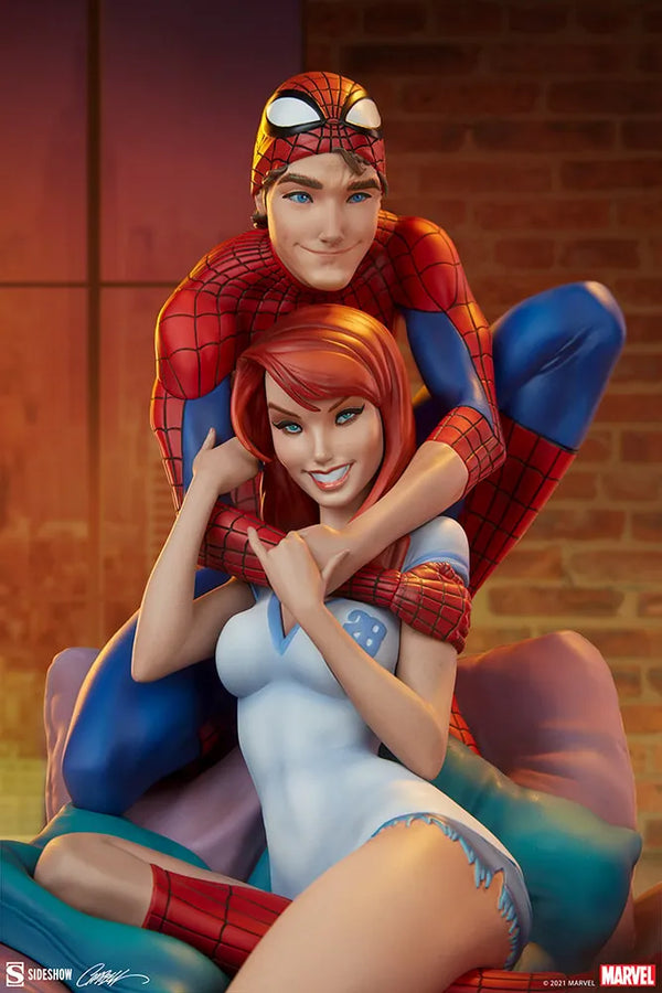 Spider-Man and Mary Jane - LIMITED EDITION: 2500 (Exclusive) – Sideshow Collectibles – ActionFigure Brasil