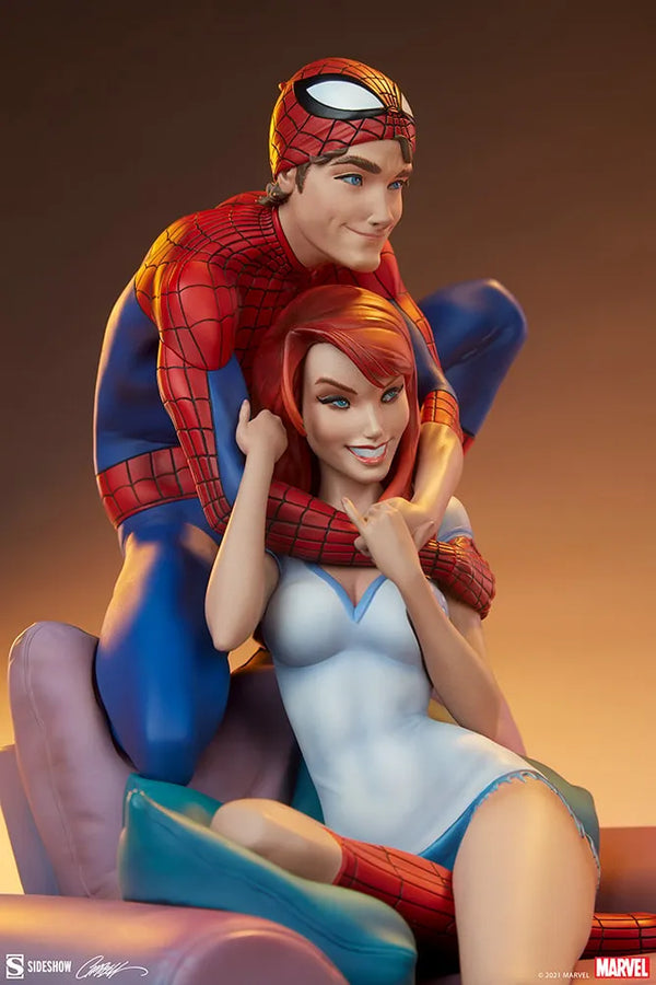 Spider-Man and Mary Jane - LIMITED EDITION: 2500 (Exclusive) – Sideshow Collectibles – ActionFigure Brasil