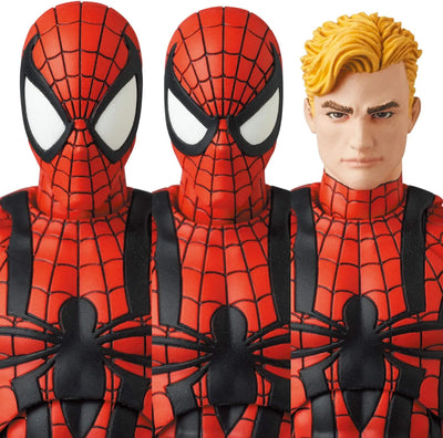 Spider-Man - Ben Reilly - Spider-Man - Mafex No.143 - Comic Ver. (Medicom Toy)ㅤ – Medicom Toy – ActionFigureBrasil — com base expositora