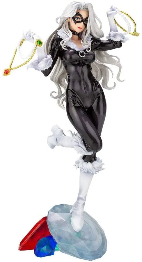 Spider-Man - Black Cat - Bishoujo Statue - Marvel x Bishoujo - 1/7 - Steals Your Heart (Kotobukiya)ㅤ – Kotobukiya – ActionFigureBrasil
