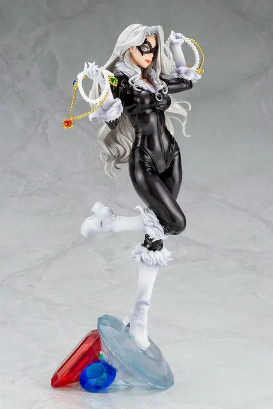 Spider-Man - Black Cat - Bishoujo Statue - Marvel x Bishoujo - 1/7 - Steals Your Heart (Kotobukiya)ㅤ – Kotobukiya – ActionFigureBrasil