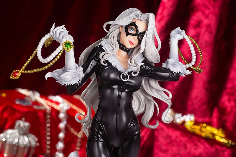 Spider-Man - Black Cat - Bishoujo Statue - Marvel x Bishoujo - 1/7 - Steals Your Heart (Kotobukiya)ㅤ – Kotobukiya – ActionFigureBrasil