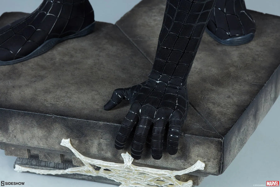 Spider-Man (Black Suit Variant) - LIMITED EDITION: 100 – Sideshow Collectibles – ActionFigure Brasil
