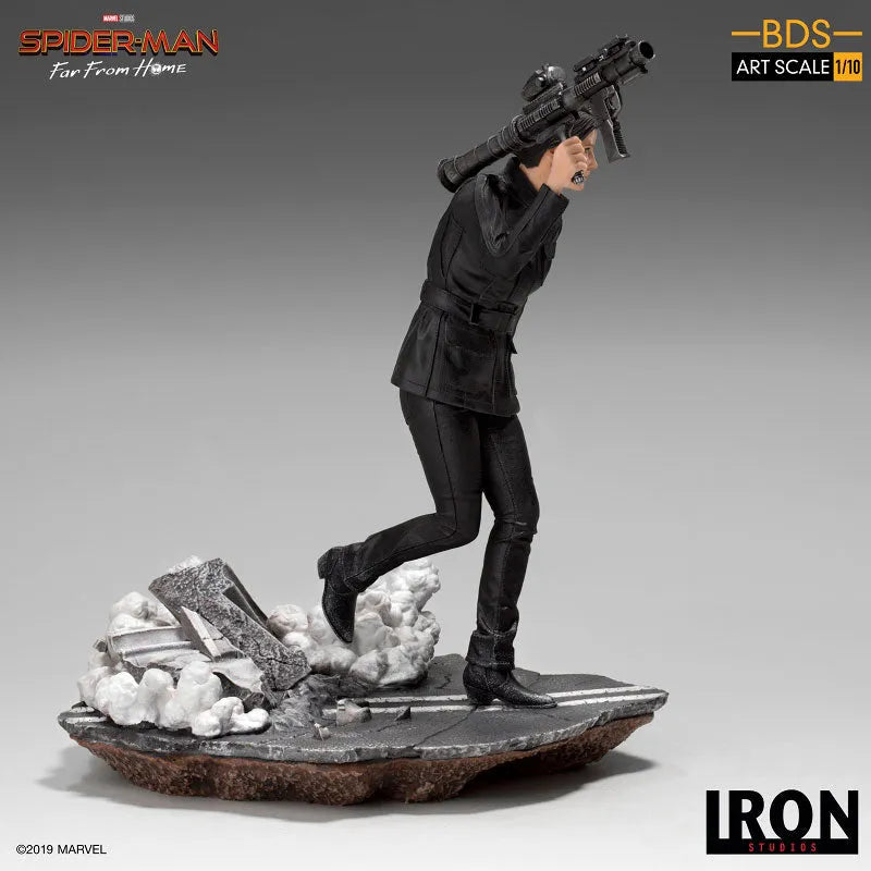 Spider-Man: Far From Home / Maria Hill 1/10 Battle Diorama Series Statueㅤ – Iron Studios – ActionFigureBrasil