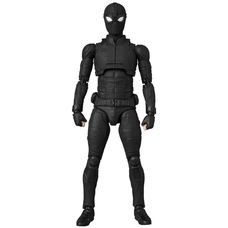 Spider-Man: Far From Home - Peter Parker - Spider-Man - Mafex No.125 - Stealth Suit (Medicom Toy)ㅤ – Medicom Toy – ActionFigureBrasil