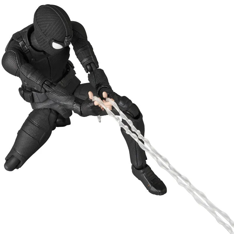 Spider-Man: Far From Home - Peter Parker - Spider-Man - Mafex No.125 - Stealth Suit (Medicom Toy)ㅤ – Medicom Toy – ActionFigureBrasil