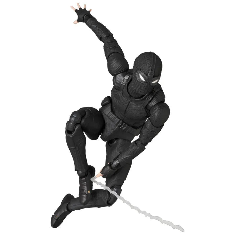 Spider-Man: Far From Home - Peter Parker - Spider-Man - Mafex No.125 - Stealth Suit (Medicom Toy)ㅤ – Medicom Toy – ActionFigureBrasil