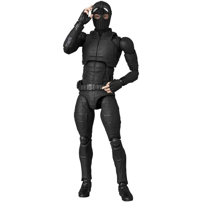 Spider-Man: Far From Home - Peter Parker - Spider-Man - Mafex No.125 - Stealth Suit (Medicom Toy)ㅤ – Medicom Toy – ActionFigureBrasil