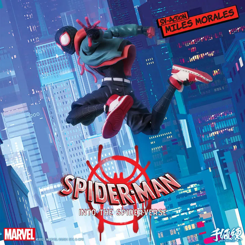 Spider-Man: Into the Spider-Verse - Miles Morales - Spider-Man - SV-Action (Sentinel)ㅤ – Sentinel – ActionFigureBrasil