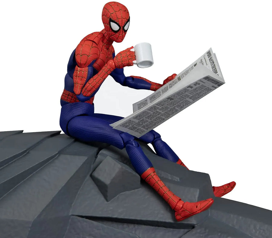 Spider-Man: Into the Spider-Verse - Peter B. Parker - Peter Parker - Spider-Man - SV-Action - 1/12 (Sentinel)ㅤ – Sentinel – ActionFigureBrasil
