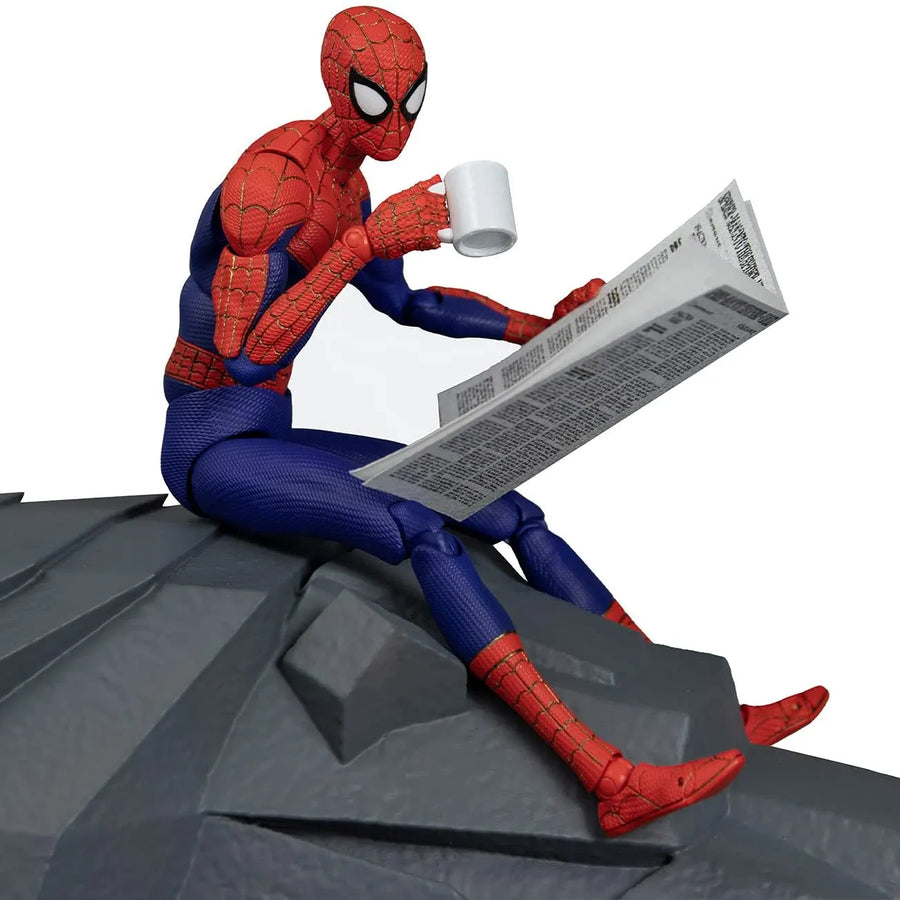 Spider-Man: Into the Spider-Verse - Peter B. Parker - Peter Parker - Spider-Man - SV-Action - 1/12 (Sentinel)ㅤ – Sentinel – ActionFigureBrasil