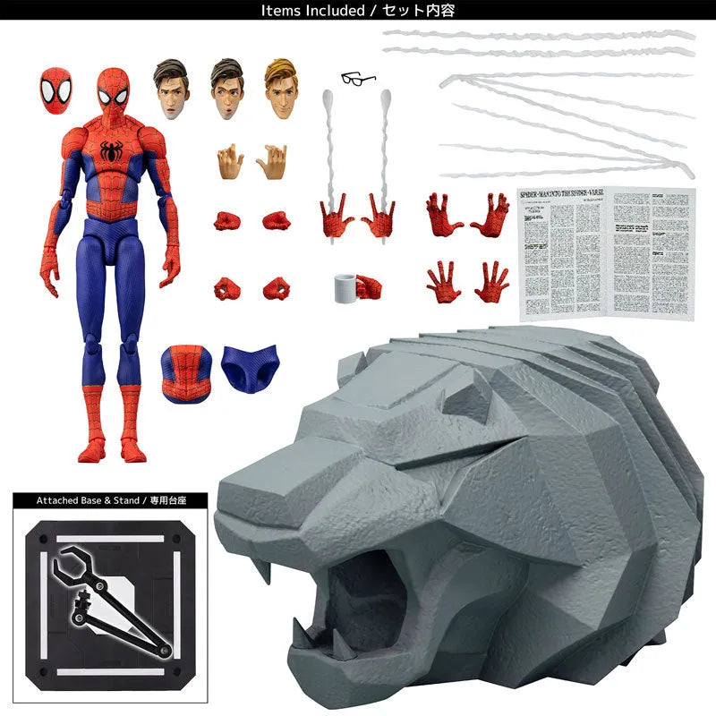 Spider-Man: Into the Spider-Verse - Peter B. Parker - Peter Parker - Spider-Man - SV-Action - 1/12 (Sentinel)ㅤ – Sentinel – ActionFigureBrasil