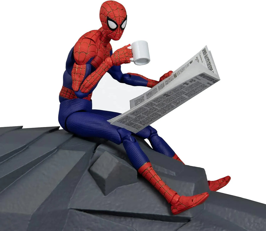 Spider-Man: Into the Spider-Verse - Peter B. Parker - Peter Parker - Spider-Man - SV-Action - DX Version - 2023 Re-release (Sentinel)ㅤ – Sentinel – ActionFigureBrasil