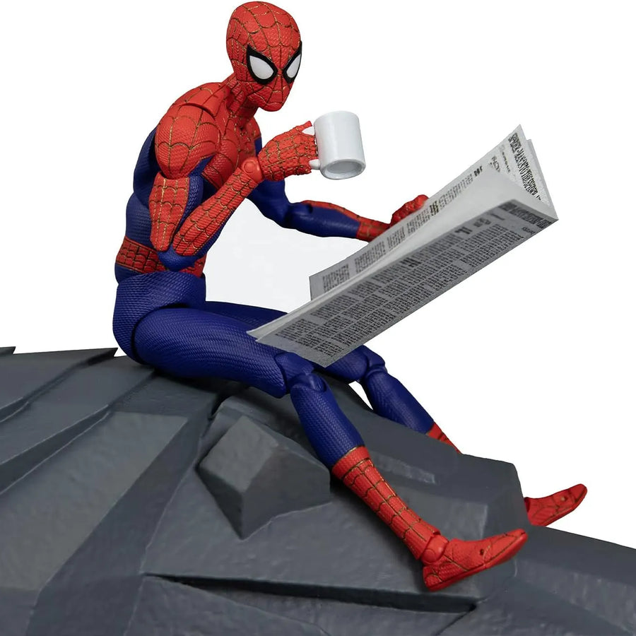 Spider-Man: Into the Spider-Verse - Peter B. Parker - Peter Parker - Spider-Man - SV-Action - DX Version - 2023 Re-release (Sentinel)ㅤ – Sentinel – ActionFigureBrasil