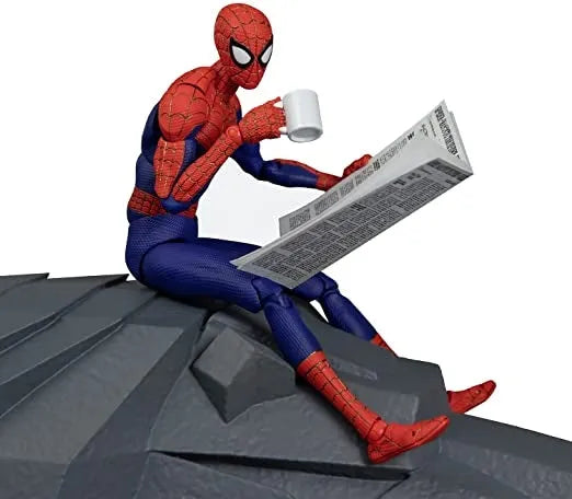 Spider-Man: Into the Spider-Verse - Peter B. Parker - Peter Parker - Spider-Man - SV-Action - DX Version (Sentinel)ㅤ – Sentinel – ActionFigureBrasil