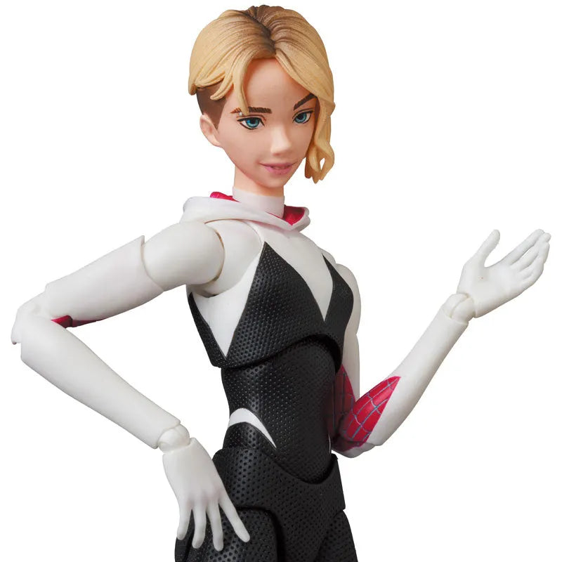 Spider-Man: Into the Spider-Verse - Spider-Gwen - Spider-Ham - Mafex No.134 (Medicom Toy)ㅤ – Medicom Toy – ActionFigureBrasil