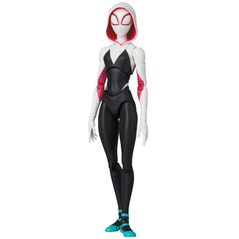 Spider-Man: Into the Spider-Verse - Spider-Gwen - Spider-Ham - Mafex No.134 (Medicom Toy)ㅤ – Medicom Toy – ActionFigureBrasil