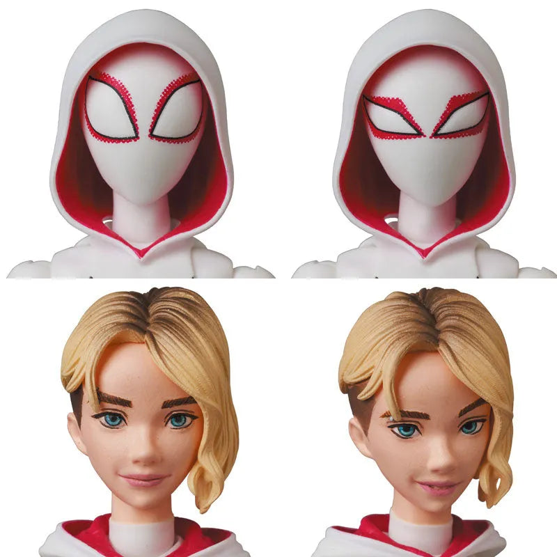 Spider-Man: Into the Spider-Verse - Spider-Gwen - Spider-Ham - Mafex No.134 (Medicom Toy)ㅤ – Medicom Toy – ActionFigureBrasil