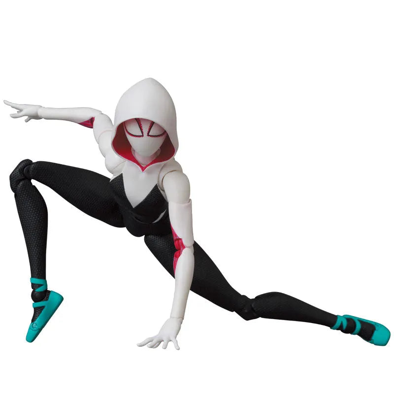 Spider-Man: Into the Spider-Verse - Spider-Gwen - Spider-Ham - Mafex No.134 (Medicom Toy)ㅤ – Medicom Toy – ActionFigureBrasil