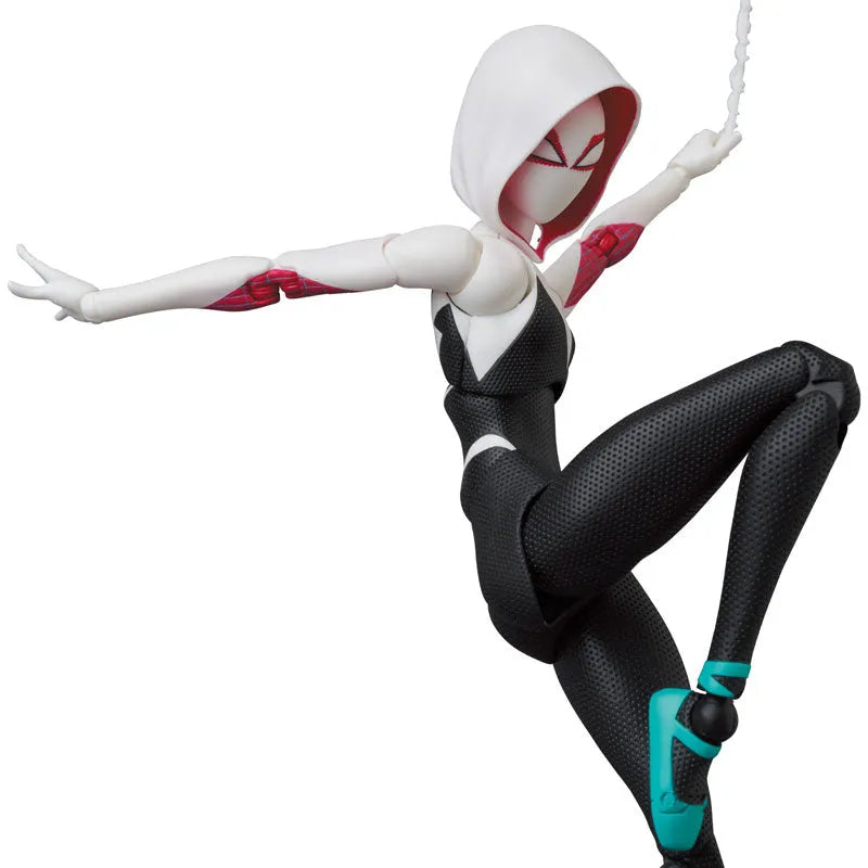 Spider-Man: Into the Spider-Verse - Spider-Gwen - Spider-Ham - Mafex No.134 (Medicom Toy)ㅤ – Medicom Toy – ActionFigureBrasil