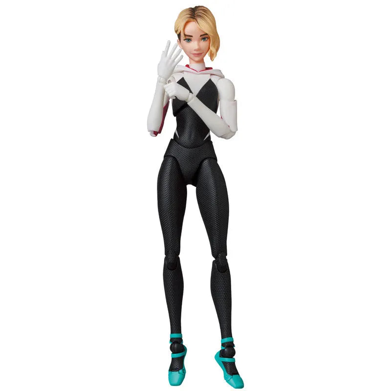 Spider-Man: Into the Spider-Verse - Spider-Gwen - Spider-Ham - Mafex No.134 (Medicom Toy)ㅤ – Medicom Toy – ActionFigureBrasil