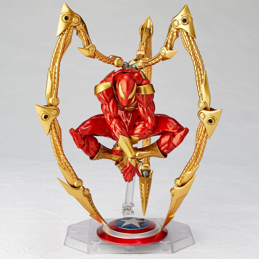 Spider-Man - Iron Spider - Amazing Yamaguchi No.023 - Revoltech - 2024 Re-release (Kaiyodo)ㅤ – Kaiyodo – ActionFigureBrasil