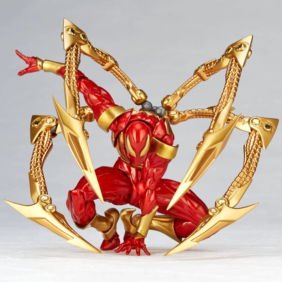 Spider-Man - Iron Spider - Amazing Yamaguchi No.023 - Revoltech - 2024 Re-release (Kaiyodo)ㅤ – Kaiyodo – ActionFigureBrasil