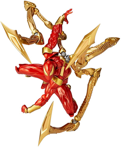 Spider-Man - Iron Spider - Amazing Yamaguchi No.023 - Revoltech (Kaiyodo)ㅤ – Kaiyodo – ActionFigureBrasil