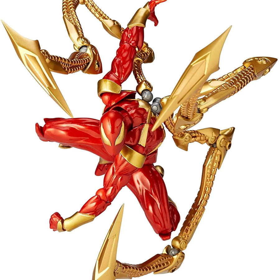 Spider-Man - Iron Spider - Amazing Yamaguchi No.023 - Revoltech (Kaiyodo)ㅤ – Kaiyodo – ActionFigureBrasil