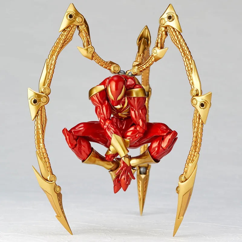 Spider-Man - Iron Spider - Amazing Yamaguchi No.023 - Revoltech (Kaiyodo)ㅤ – Kaiyodo – ActionFigureBrasil