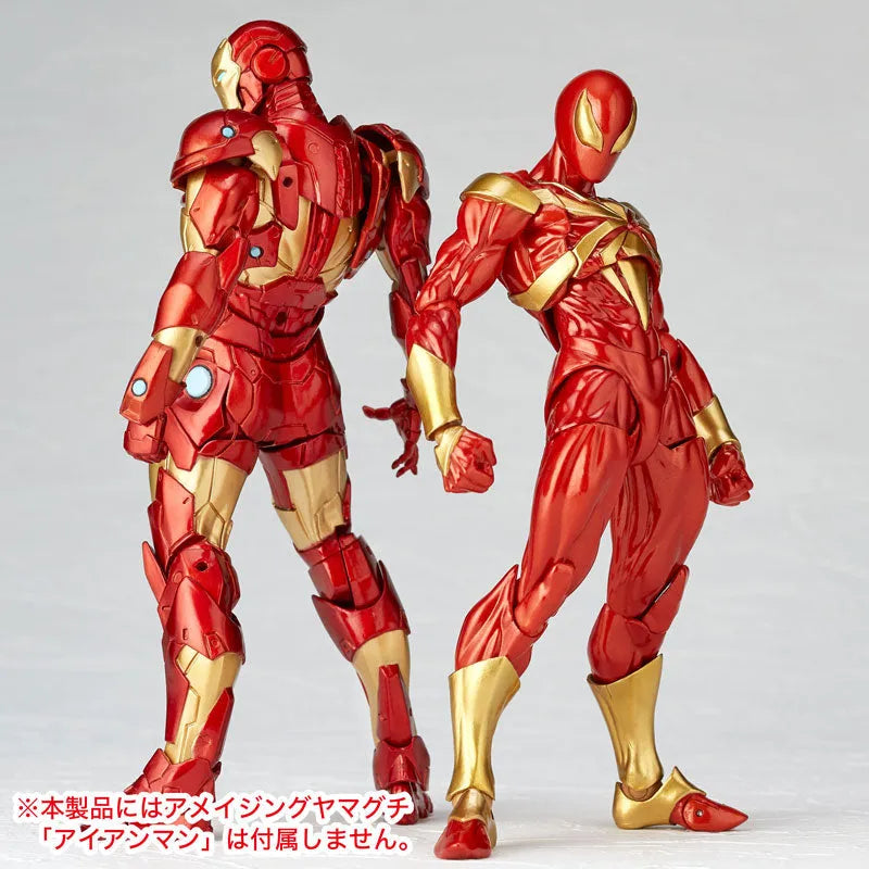 Spider-Man - Iron Spider - Amazing Yamaguchi No.023 - Revoltech (Kaiyodo)ㅤ – Kaiyodo – ActionFigureBrasil