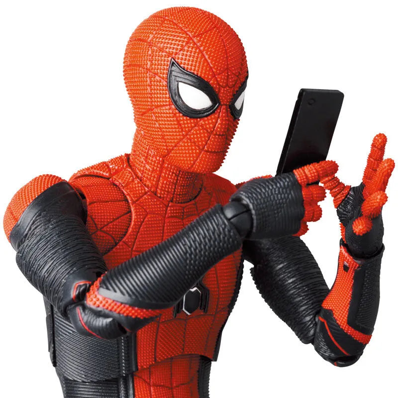Spider-Man: No Way Home - Peter Parker - Spider-Man - Mafex No.194 - Upgraded Suit, No Way Home (Medicom Toy)ㅤ – Medicom Toy – ActionFigureBrasil