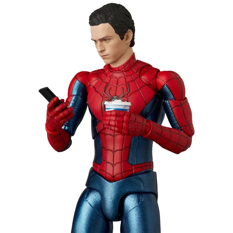 Spider-Man: No Way Home - Peter Parker - Spider-Man - Mafex (No.262) - New Red & Blue Suit (Medicom Toy)ㅤ – Medicom Toy – ActionFigureBrasil